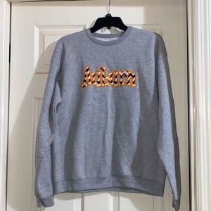 Hanes grey Auburn sweatshirt. Size medium. Runs true to size.